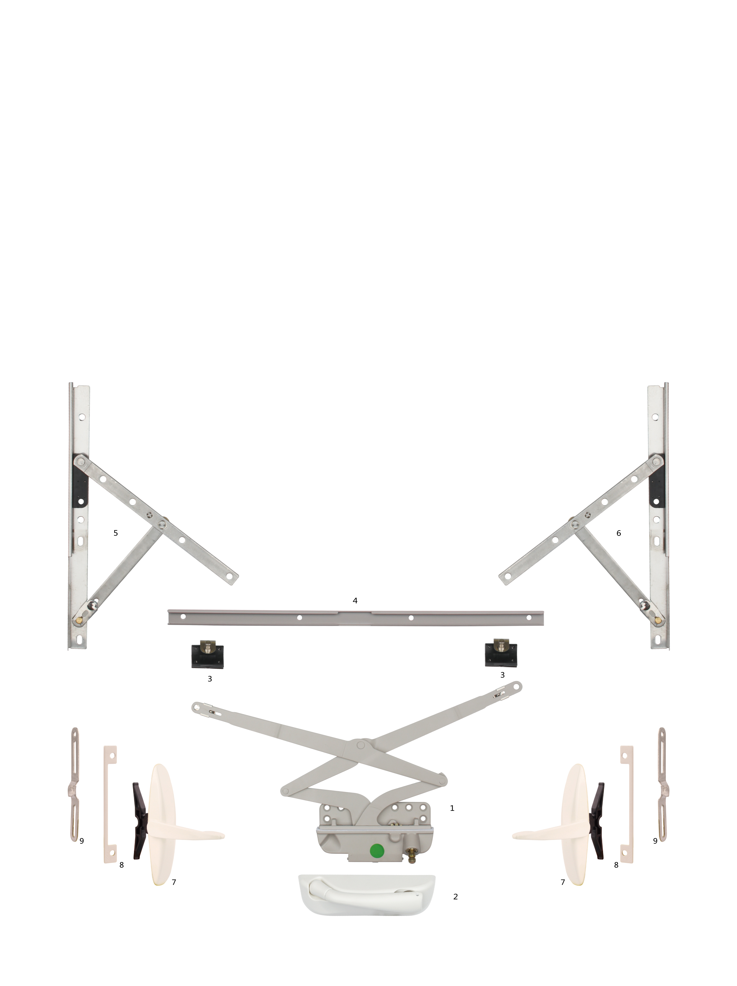 美式开窗器下悬系统MS-XX-01