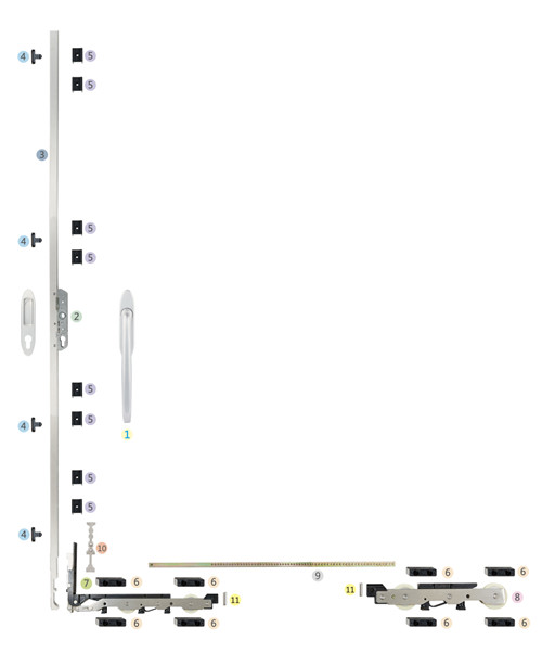 <font color='red'><font color='red'>提升</font><font color='red'>推拉门</font></font>系统TSTLM-01