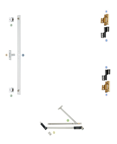 内平开五金件NPKC-03